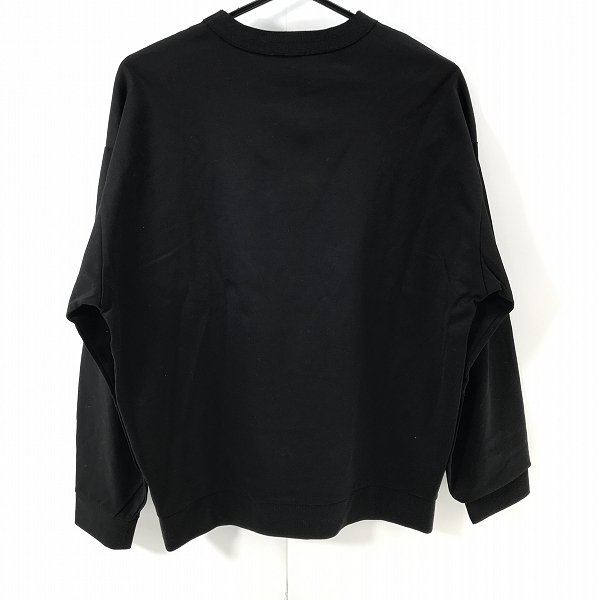 実際に弊社で買取させて頂いたA.P.C./アーペーセー シャドーロゴプリント ダブルネック クルーネックカットソー 24243-1-99911/Mの画像 1枚目