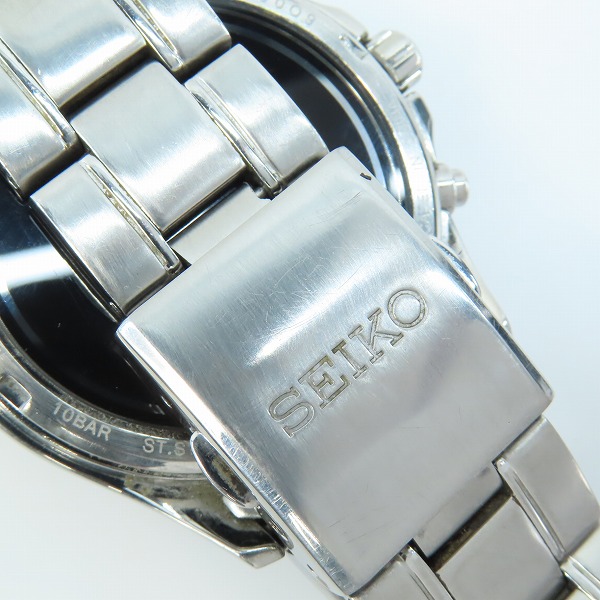 実際に弊社で買取させて頂いたSEIKO/セイコー RADIO WAVE CONTROL 電波ソーラー 腕時計 7B22-0AZ0の画像 6枚目