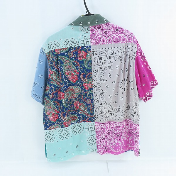 実際に弊社で買取させて頂いたChildren of the discordance/チルドレン オブ ザ ディスコーダンス ペイズリー柄 半袖シャツ COTDSH-104/3の画像 1枚目