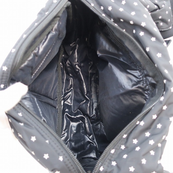 実際に弊社で買取させて頂いたHEAD PORTER/ヘッドポーター WAIST BAG ウエストバッグ 鞄 スター ブラックの画像 3枚目