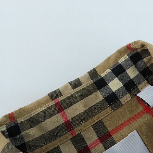 実際に弊社で買取させて頂いたBURBERRY LONDON ENGLAND/バーバリーロンドンイングランド チェックシャツ 8020863/Mの画像 6枚目