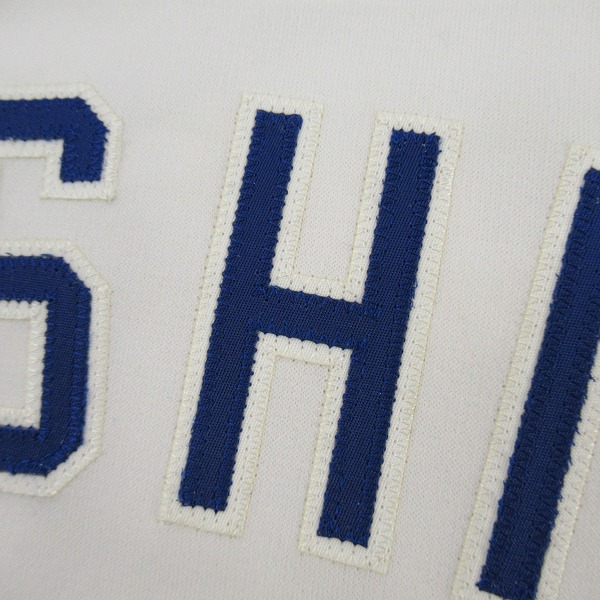 実際に弊社で買取させて頂いたasics/アシックス Rawlings/ローリングス ロサンゼルス ドジャース #17 石井 一久 選手 レプリカユニフォーム Lの画像 9枚目