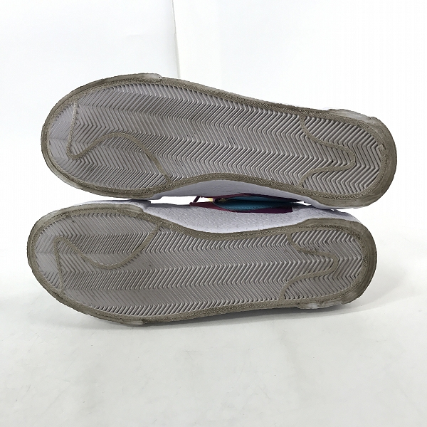 実際に弊社で買取させて頂いたNIKE×KAWS×SACAI/ナイキ×カウズ×サカイ BLAZER LOW/ブレーザーロー パープルダスク DM7901-500/26.5の画像 2枚目