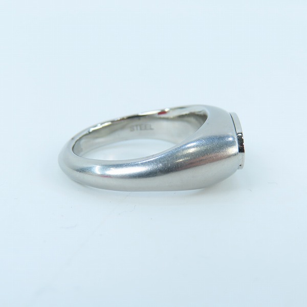 実際に弊社で買取させて頂いたDIESEL/ディーゼル Dロゴ リング 19.5号の画像 4枚目