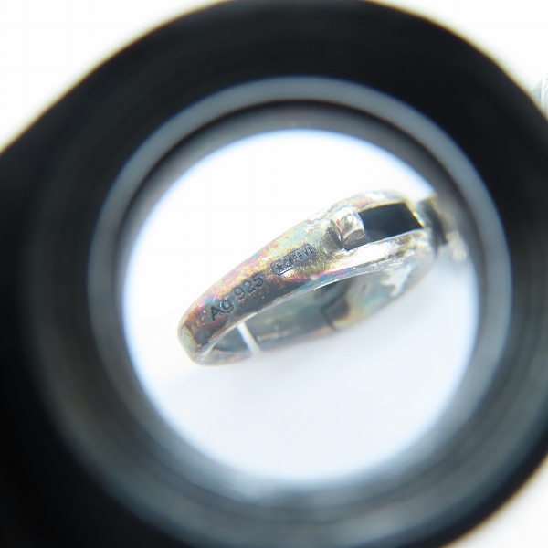 実際に弊社で買取させて頂いたGUCCI/グッチ インターロッキングG シルバー チェーンブレスレットの画像 7枚目