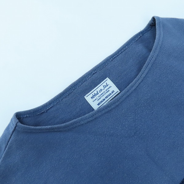 実際に弊社で買取させて頂いたNEIGHBORHOOD/ネイバーフッド ボーダー 長袖Tシャツ 141LHFBN-CSM01/Mの画像 6枚目