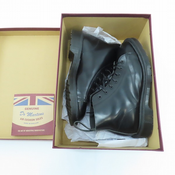 実際に弊社で買取させて頂いたDr.Martens/ドクターマーチン LES イングランド 7ホールブーツ/UK4の画像 7枚目