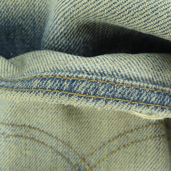実際に弊社で買取させて頂いたLevis/リーバイス 501/66前期/刻印9/スモールe ヴィンテージ/ビンテージデニムパンツの画像 7枚目