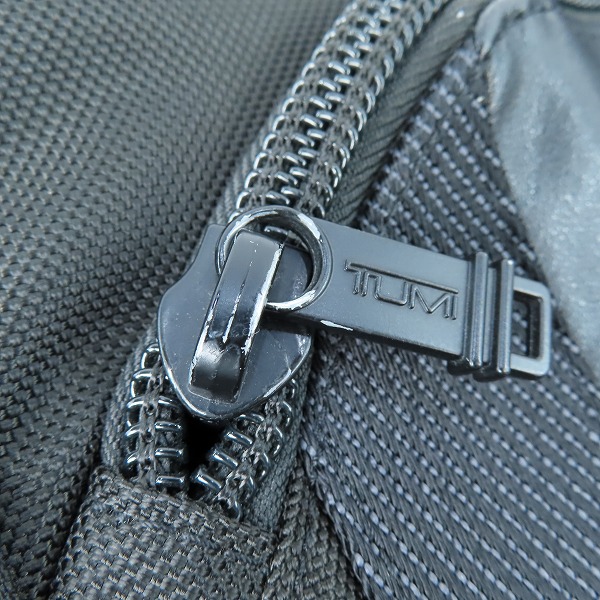 実際に弊社で買取させて頂いたTUMI/トゥミ ALPHA BRAVO DAVIS/アルファ ブラボー デイビス ビジネス リュックサック ブラック 103320 1041 の画像 8枚目