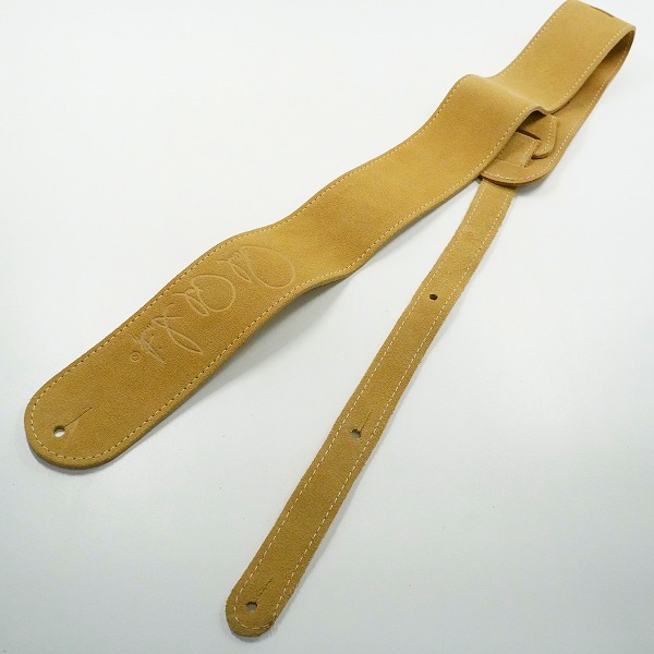 実際に弊社で買取させて頂いたPaul Reed Smith/ポールリードスミス PRS レザー ギターストラップ ベースストラップ ベージュの画像 1枚目