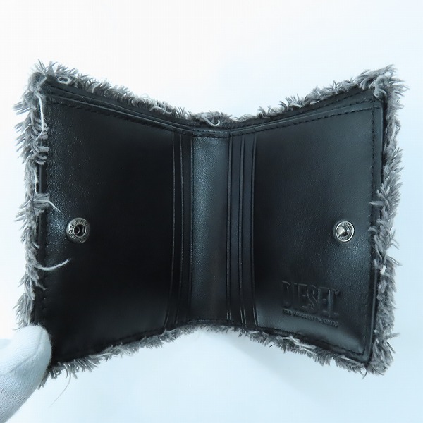 実際に弊社で買取させて頂いたDIESEL/ディーゼル  デニム 二つ折り財布の画像 3枚目