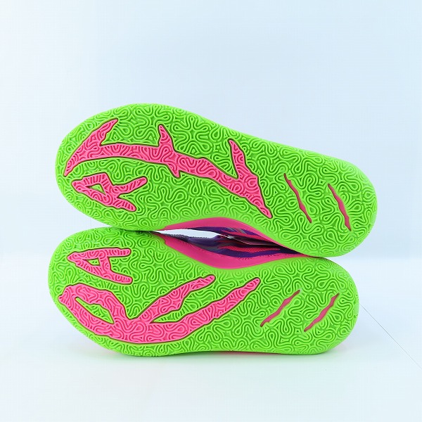 実際に弊社で買取させて頂いた【未使用】PUMA/プーマ シューズ ラメロボール MB.03 Toxic 378916-01/26.5の画像 2枚目