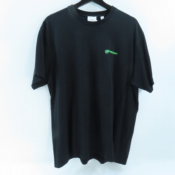 実際に弊社で買取させて頂いた【JPタグ】BURBERRY/バーバリー スローガンプリント Tシャツ 8037091/Mの画像 4枚目