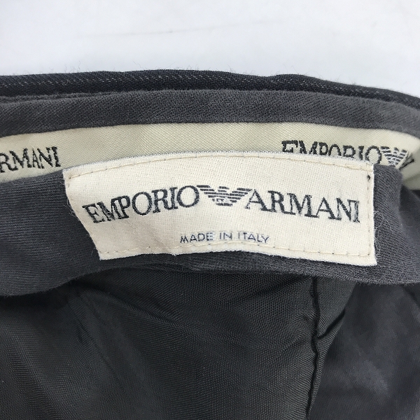 実際に弊社で買取させて頂いた【難有り】EMPORIO ARMANI/エンポリオアルマーニ  スラックスパンツの画像 2枚目