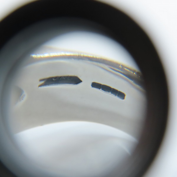 実際に弊社で買取させて頂いたCRAZY PIG DESIGNS/クレイジーピッグ スカル＆スネークリング 19号の画像 7枚目