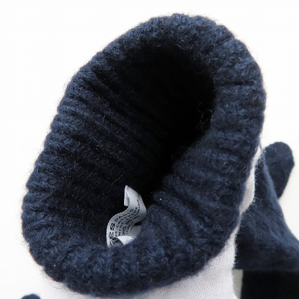 実際に弊社で買取させて頂いたHERMES/エルメス トリ・マイヨン カシミア手袋/グローブの画像 2枚目