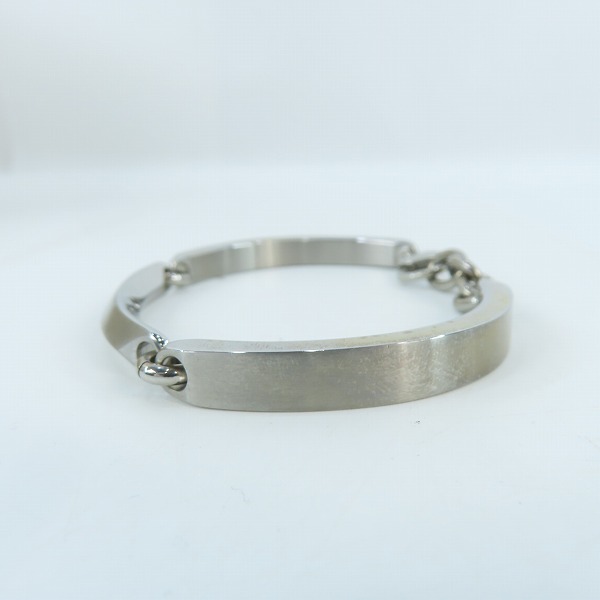 実際に弊社で買取させて頂いたDIESEL/ディーゼル ロゴ BRACELET/ブレスレット/DX1172 の画像 2枚目