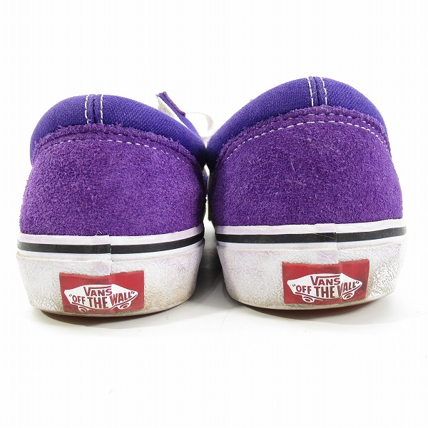 実際に弊社で買取させて頂いたVANS/バンズ ローカットスニーカー パープル 27.5の画像 1枚目