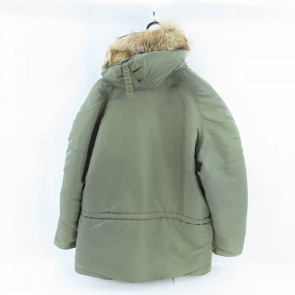 実際に弊社で買取させて頂いた米軍 ヴィンテージ N-3B フライトジャケット 8415-269-0419/Mの画像 1枚目