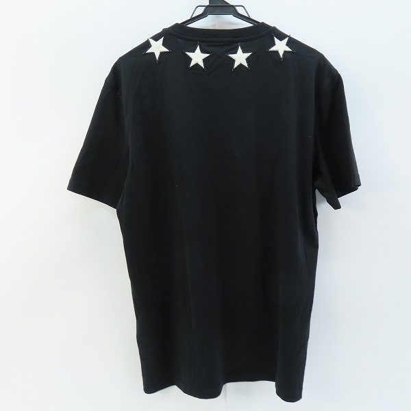実際に弊社で買取させて頂いた【JPタグ】GIVENCHY/ジバンシー クルーネック スター/星 ワッペン 半袖シャツ/XLの画像 1枚目