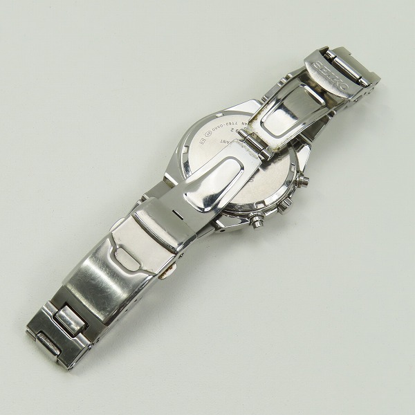 実際に弊社で買取させて頂いたSEIKO/セイコー クロノグラフ デイト クォーツ/ウォッチ/腕時計 7T62-0AA0の画像 3枚目