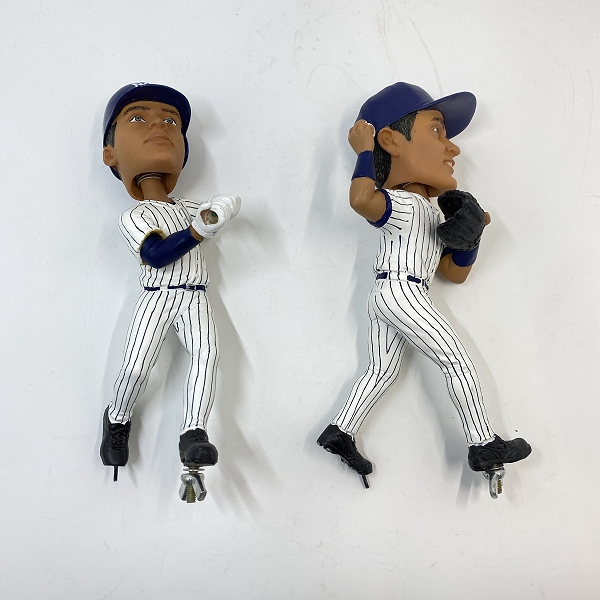 実際に弊社で買取させて頂いたForever Legends of the Diamond BOBBLEMATES ニューヨークヤンキース ALEX RODRIGUEZ/DEREK JETER フィギュアの画像 1枚目