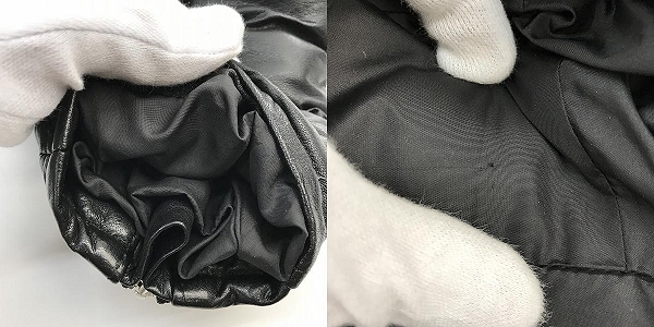 実際に弊社で買取させて頂いたISAMUKATAYAMA BACKLASH/バックラッシュ カンガルー ポーランド ホワイトグース ダウンジャケット 1363-02/Lの画像 9枚目