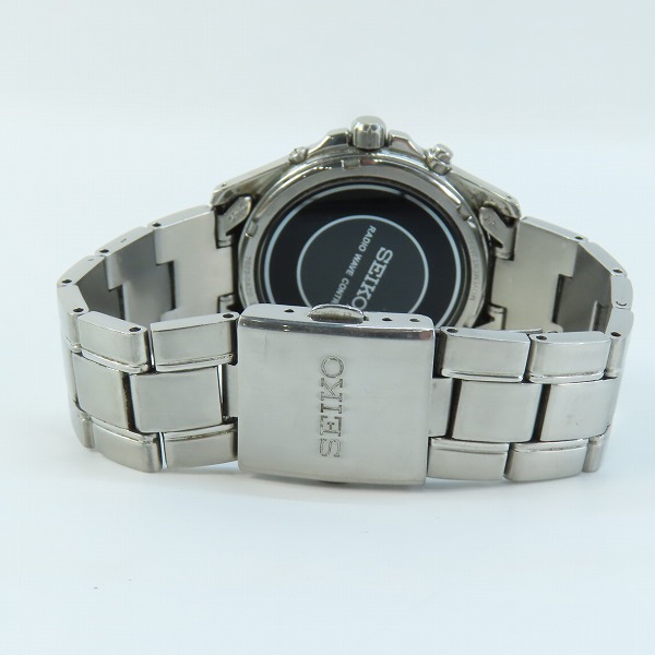 実際に弊社で買取させて頂いたSEIKO/セイコー RADIO WAVE CONTROL 電波ソーラー 腕時計 7B22-0AZ0の画像 2枚目