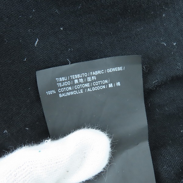 実際に弊社で買取させて頂いたSAINT LAURENT PARIS/サンローラン・パリ 17AW リップ シガー ノースモーキング Tシャツ 482676/Lの画像 4枚目