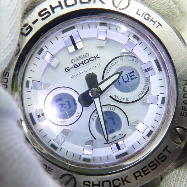 実際に弊社で買取させて頂いたG-SHOCK/Gショック at Tokyo Auto Salon 2020 G-STEEL/Gスティール タフソーラー GST-W310-7AJFの画像 4枚目