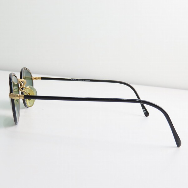 実際に弊社で買取させて頂いたCUTLER AND GROSS/カトラーアンドグロス ヴィンテージ/ビンテージ サングラス/アイウェア Mod.0394の画像 1枚目