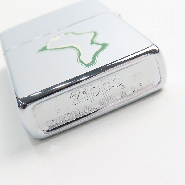 実際に弊社で買取させて頂いたZIPPO/ジッポー ディエゴガルシア島の紋章デザイン 1992年製の画像 3枚目