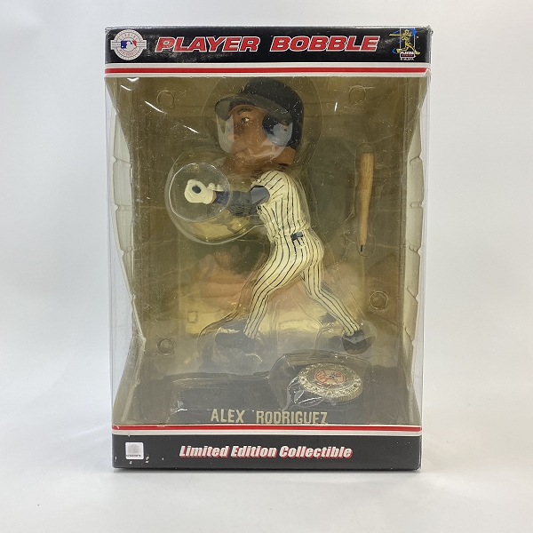 実際に弊社で買取させて頂いたMLB PLAYER BOBBLE アレックス・ロドリゲス ボブルヘッドフィギュア