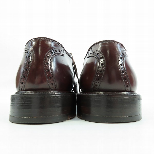 実際に弊社で買取させて頂いたALDEN×BARNEYS NEWYORK/オールデン×バーニーズニューヨーク コードバン サドル シューズ 5996/7.5の画像 1枚目