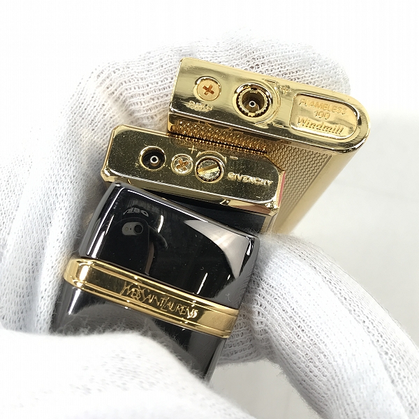 実際に弊社で買取させて頂いた【おまとめ】イブサンローラン/ジバンシィ/ウインドミル/マールボロ/ピース 他 ガスライター/オイルライターの画像 3枚目