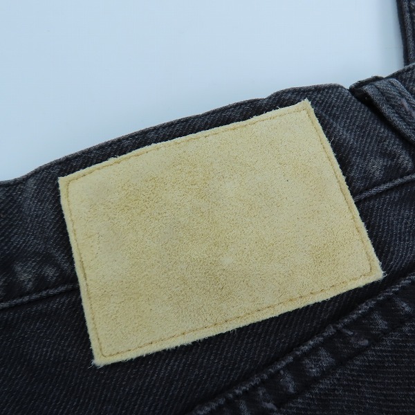 実際に弊社で買取させて頂いたvisvim/ヴィスヴィム 20AW FLUXUS 10 SERGE CRASH ダメージ加工 クラッシュ デニムパンツ ジーンズ グレー 0120205008005 3の画像 2枚目