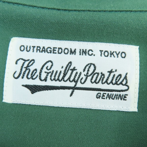 実際に弊社で買取させて頂いたWACKO MARIA/ワコマリア 50s SHIRT L/S オープンシャツ /XLの画像 2枚目