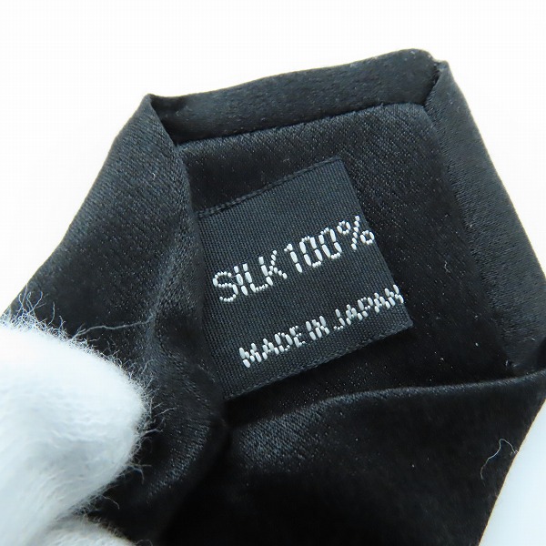 実際に弊社で買取させて頂いたYohji Yamamoto POUR HOMME/ヨウジヤマモト プールオム 富士山/虎 シルクネクタイ の画像 5枚目