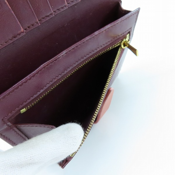 実際に弊社で買取させて頂いたCELINE/セリーヌ ミディアムウォレットの画像 4枚目