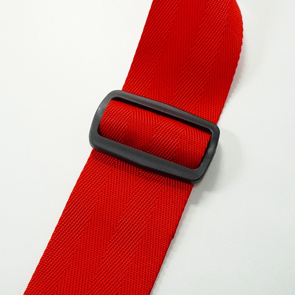 実際に弊社で買取させて頂いたGibson/ギブソン ライトニングボルト ギターストラップ ベースストラップ レッドの画像 7枚目