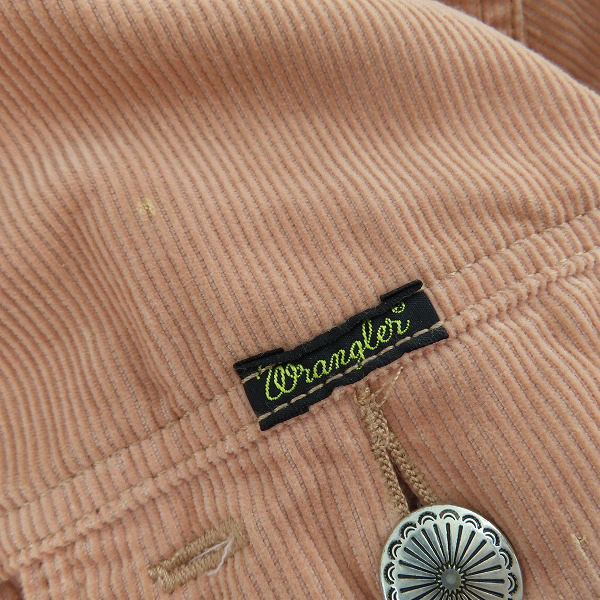 実際に弊社で買取させて頂いたWrangler×nano universe/ラングラー×ナノユニバース 裏ボア コーデュロイジャケット WS9085 /Sの画像 7枚目