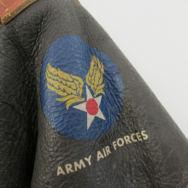 実際に弊社で買取させて頂いたBUZZ RICKSON'S/バズリクソンズ B-6 フライト/ムートンジャケット/40Rの画像 3枚目