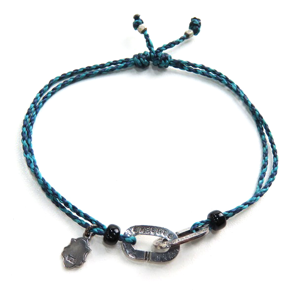 実際に弊社で買取させて頂いた(2)AMP JAPAN/アンプジャパン チェーンモチーフ ブレスレット ブルーの画像 1枚目