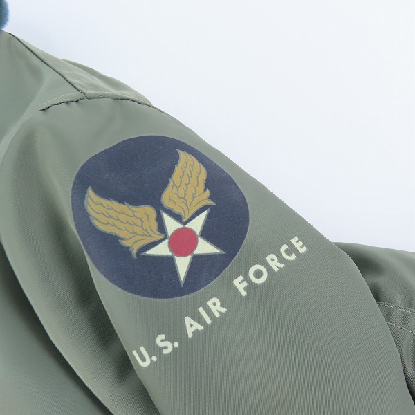 実際に弊社で買取させて頂いたBUZZ RICKSON'S/バズリクソンズ B-15D 79th FTR BOMB SQ/ボア フライトジャケット BR14395/42の画像 7枚目