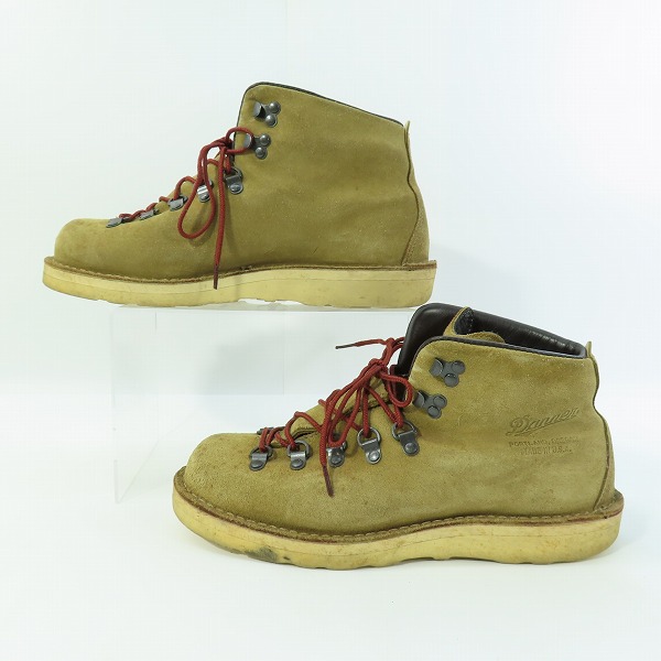実際に弊社で買取させて頂いたDanner/ダナー MOUNTAIN LIGHT CRISTY TAN SUEDE GORE-TEX マウンテンライト タンスエード ブーツ 45500X/US8.5の画像 3枚目