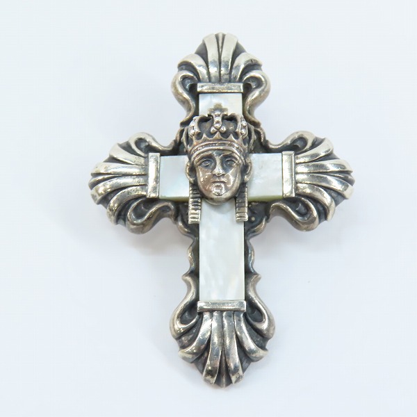 実際に弊社で買取させて頂いたJustin Davis/ジャスティンデイビス シルバー925 Egyptian Cross pendant/エジプシャン クロス ペンダントの画像 1枚目
