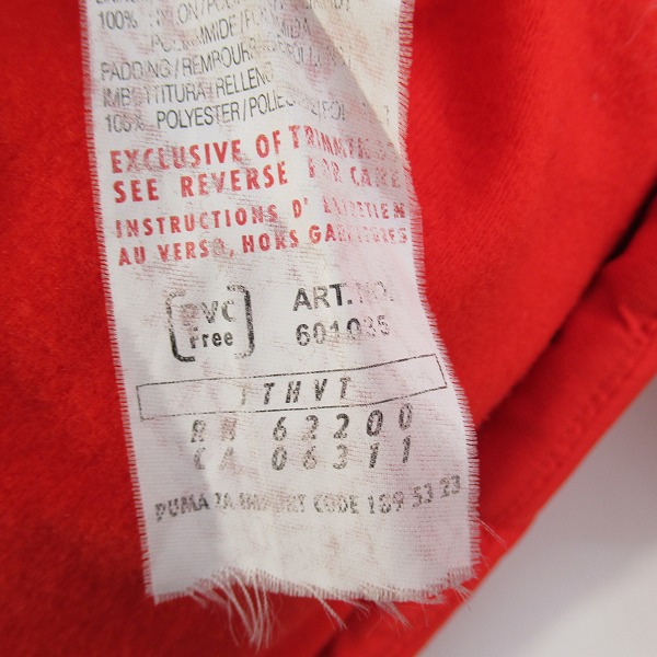 実際に弊社で買取させて頂いたpuma/プーマ フェラーリ Formula1/F1 ウィンタージャケット 601035 /Lの画像 4枚目
