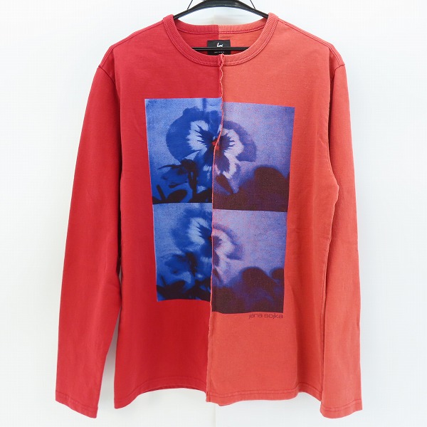 実際に弊社で買取させて頂いた【未使用】Paul Smith/ポール・スミス RED EAR/レッドイヤー Blue vision 長袖Tシャツ 142631 RH505/M