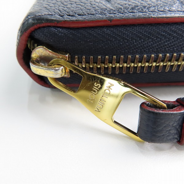 実際に弊社で買取させて頂いたLOUIS VUITTON/ルイヴィトン モノグラム アンプラント ジッピーウォレット/長財布 M62121の画像 6枚目