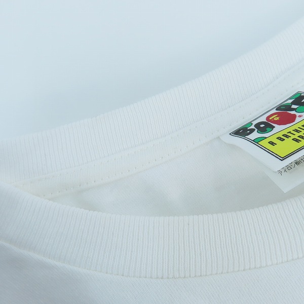 実際に弊社で買取させて頂いたA BATHING APE/アベイシングエイプ LUX SPORT PATTERN BOX LOGO TEE/ボックスロゴ 半袖 Tシャツ/XLの画像 4枚目